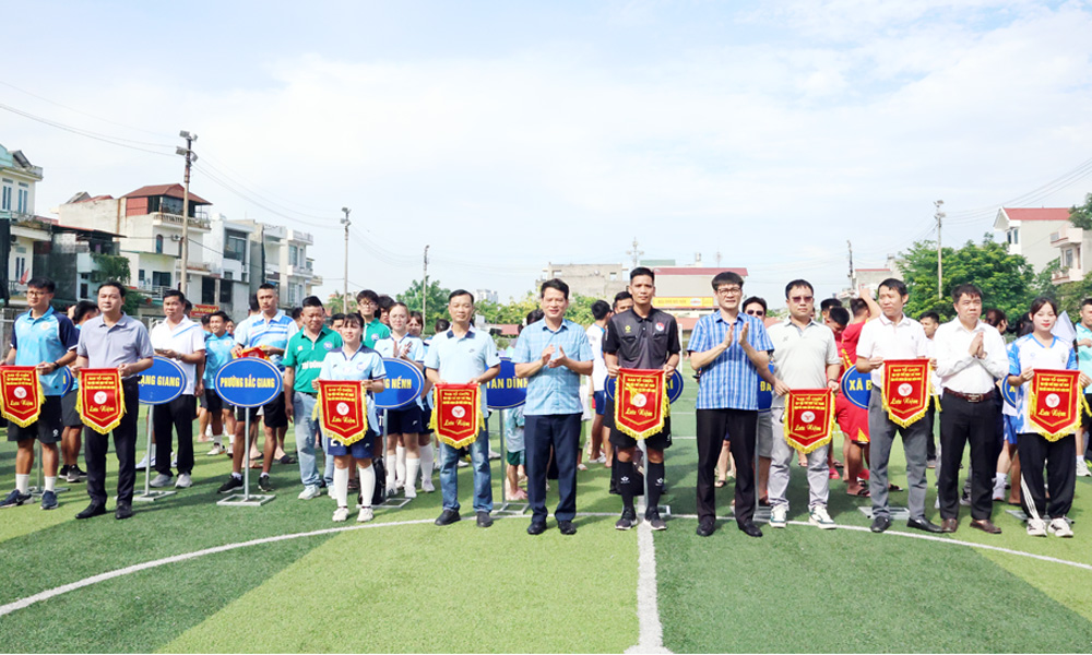 33 đội tham gia giải bóng đá tỉnh Bắc Ninh năm 2026